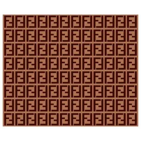 brown fendi pattern|fendi logo clip art images.